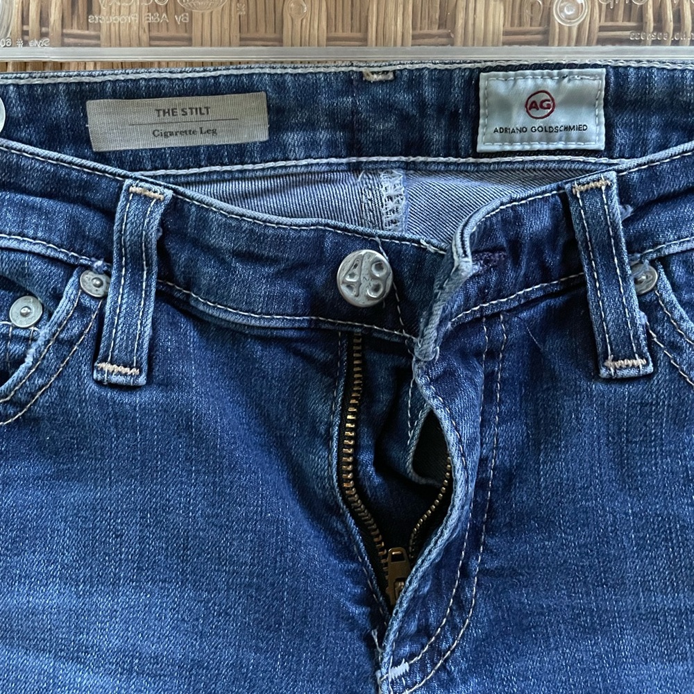 AG Adriano Goldschmied jeans.